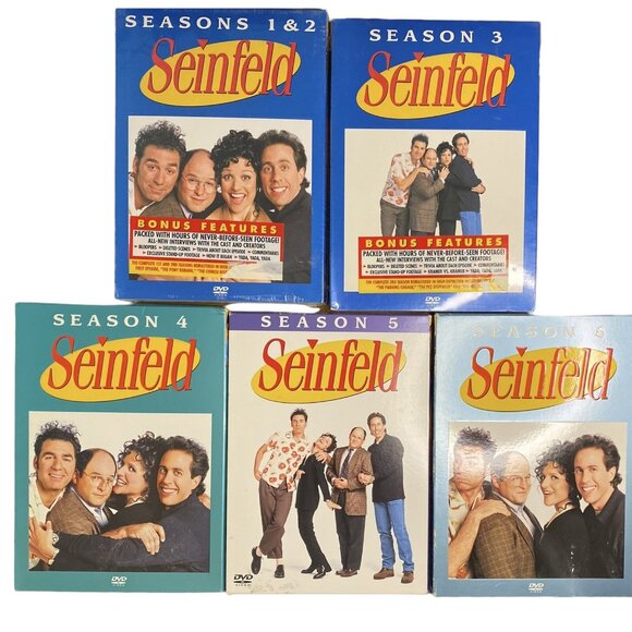 Seinfeld (DVD) Season 1-6 Box Sets - Half Are New And Sealed 3 Open - Picture 1 of 12